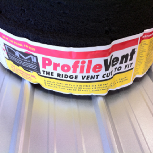 Profilevent Hip Ridge Universal Vent Rolls For Metal Roofing Direct