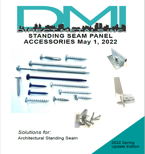 screws and accessories rivets for standin gseam concealed fastener roofing panel