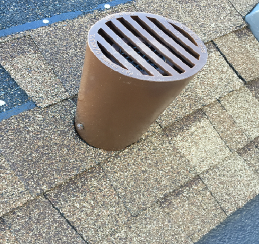 roof vent boot guard, rvbg, pvc lead boot cover, squirell guard, squirrel guard, pipe boot protector, colored pipe stack cover, decorative roofing accessory, critter guard, lead guard, lead boot cover, lead stack cover , squirell damaged pipe flashing