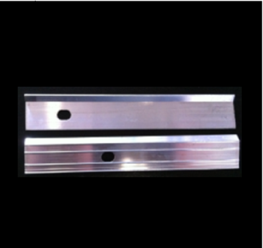 Aluminum Termination Bar Ribbed with Sealant Ledge (kick/lip) Direct