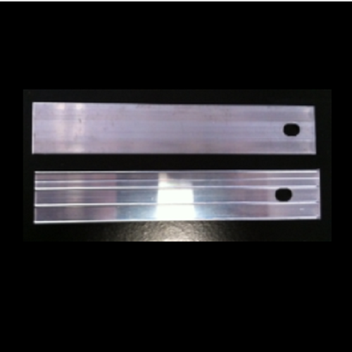 Aluminum Termination Bar Ribbed with Sealant Ledge (kick/lip) Direct