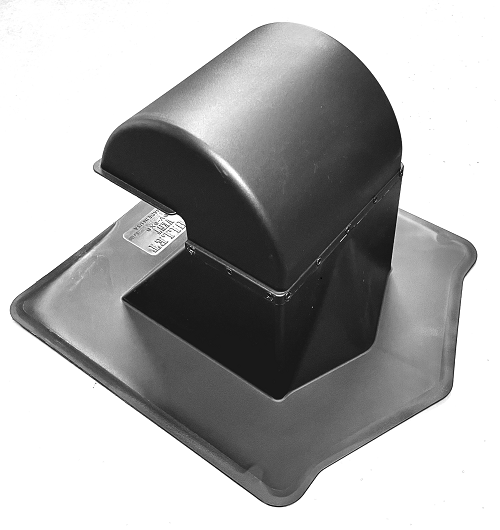 FBC Bullet Goose Neck Vent Kitchen and Dryer Vent