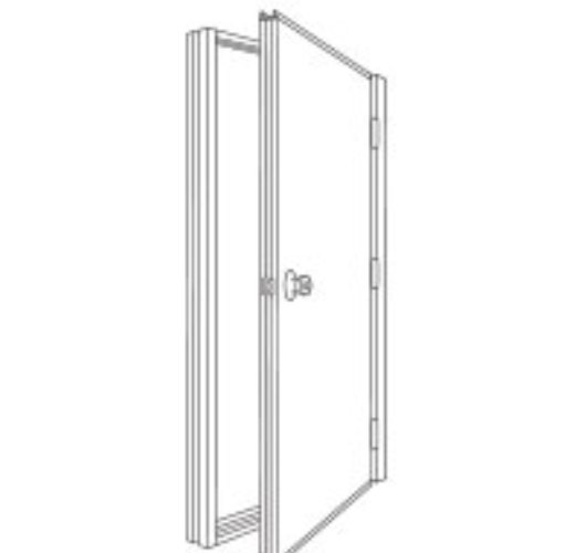 ST 26 and AL 26 mandoor man doors entry doors for steel building, utility doors