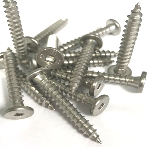 12 11 316 Stainless Steel Panclip SS Sharp Point Pancake Head