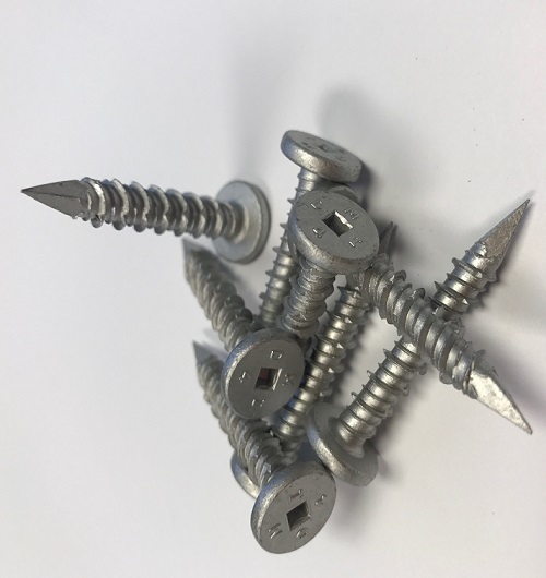 Pan*Con SS Pancake Low Profile Head screw for Masonry and Concrete ...