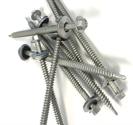 all purpose screw with washer, hwh screw for wood metal or concrete