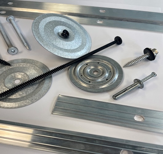low slope fasteners and plates