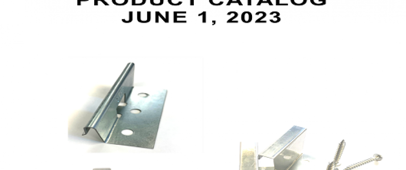 STANDING SEAM PANEL CLIP SELECTION GUIDE 2023
