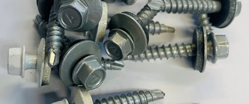 Aluminum Panel Fastener #12 ATEAM Aluminum 5V Screw