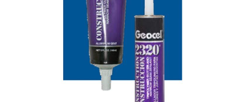 Geocel 2320 Narrow Joint Sealant, Gutter Sealant Clear