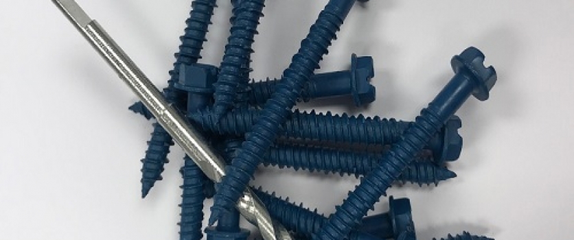 Blue Concrete Screw Hex Head HWH for Masonry