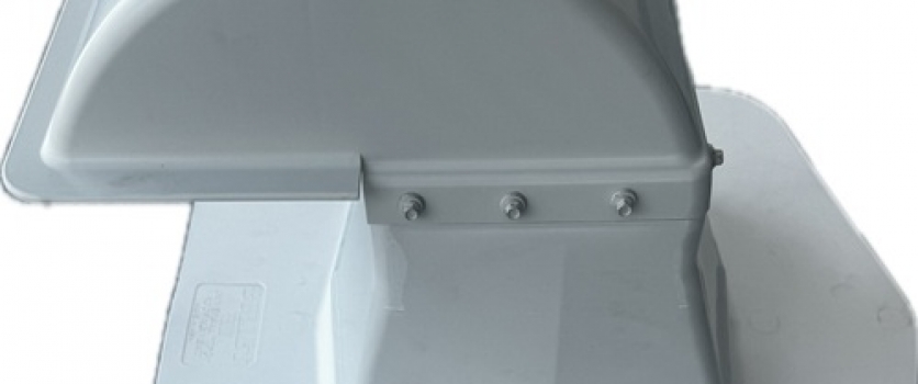 WELDABLE TPO GOOSE NECK VENTS, BULLET TPO GNV