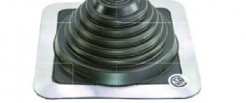 Square Base Pyramid Style Pipe Flashings for Metal Roofing EPDM MasterFlash