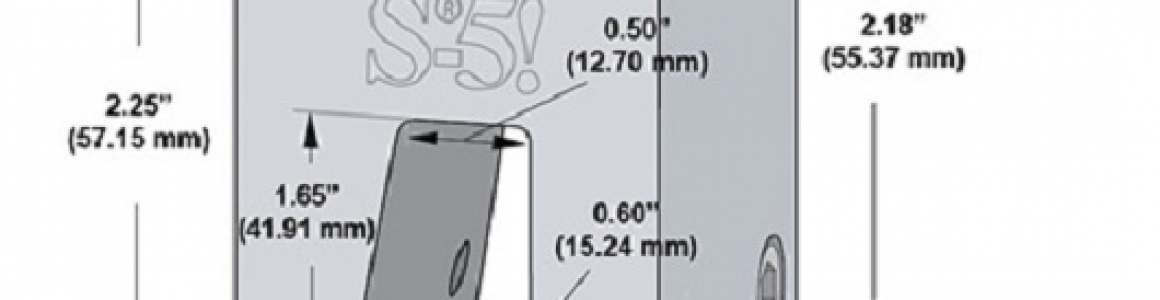 S-5-N1.5 S-5 Clamp for 1.5″ NailStrip Panel